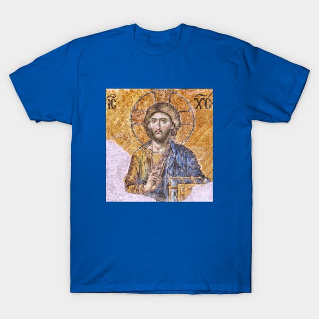 Christ Pantocrator from Hagia Sophia T-Shirt by Star Scrunch